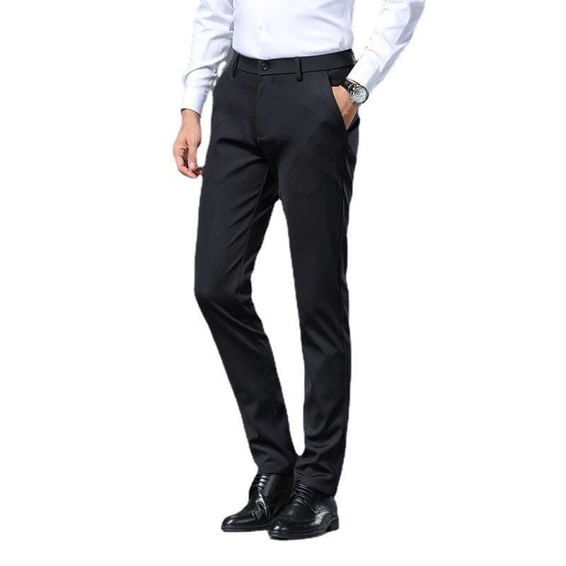 Draping Slim-fit Stretch Casual Pants For Men Nexora Store