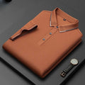 Licht zakelijk zijden heren T-shirt met korte mouwen Nexora Store