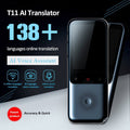 Intelligente stemvertaler T11 AI voice translator with 138+ languages and touchscreen controls