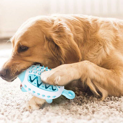 Interactief TPR-speelgoed voor honden, lekkend voer voor kleine en grote honden, kauwspeeltjes voor katten, tandenpoets voor huisdieren, onverwoestbaar puppy-speelgoed Ritchy's Shop