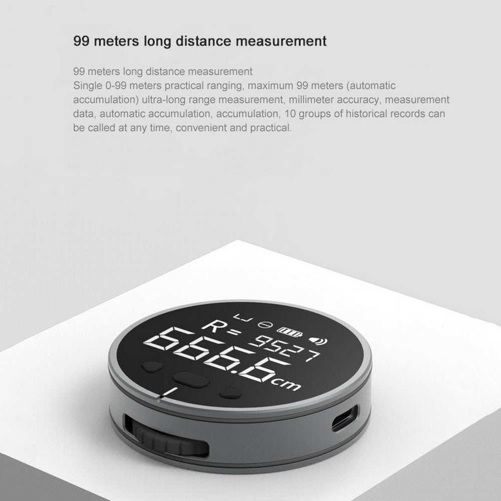 Distance Measuring Instrument Electronic Measuring Ruler Tape Measure High Definition Digital LCD High Precision Electronic Measuring Ruler Tool Nexora Store