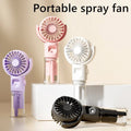 Portable Handheld Spray Fan 4-Speed Water Spray Mist Fan Summer Cooling Artifact USB Charging Summer Supplies Outdoor Mini Fan Nexora Store