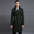 Double-row Retro Woolen Coat Man Nexora Store