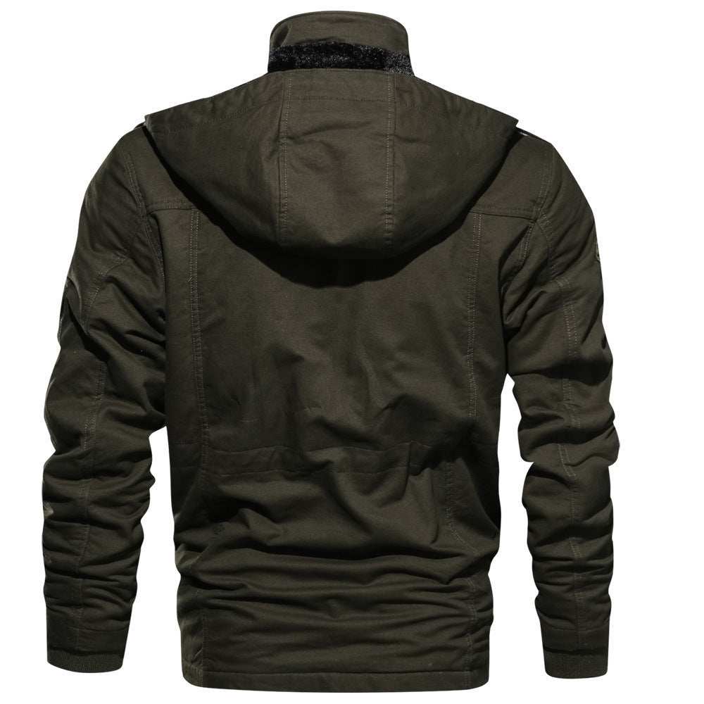 Mountainskin Heren Winter Fleece Jassen Warme Capuchonjas Thermische Dikke Buitenkleding Heren Militaire Jas Heren Merkkleding Ritchy's Shop