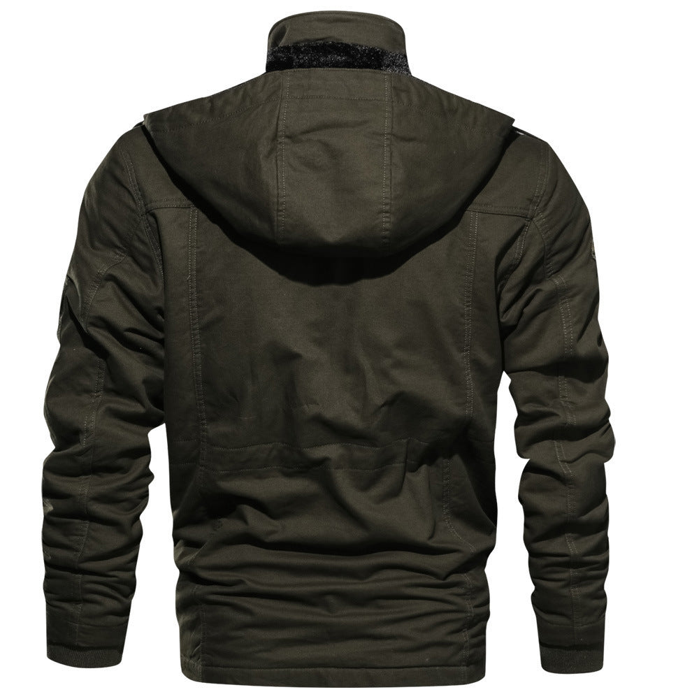 Mountainskin Heren Winter Fleece Jassen Warme Capuchonjas Thermische Dikke Buitenkleding Heren Militaire Jas Heren Merkkleding Ritchy's Shop