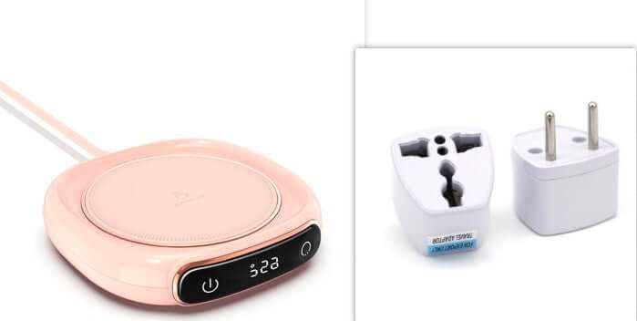 Koffiemokverwarmer Warme onderzetter Slimme verwarmende beker Thermische isolatie Constante temperatuur onderzetter Verwarmingsmat Desktop Nexora Store