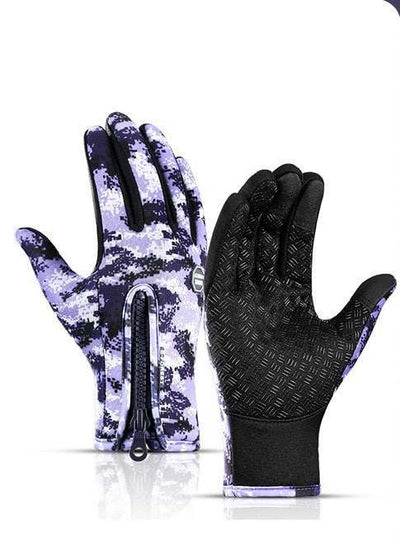 Winter Gloves Touch Screen Riding Motorcycle Sliding Waterproof Sports Gloves With Fleece Nexora Store