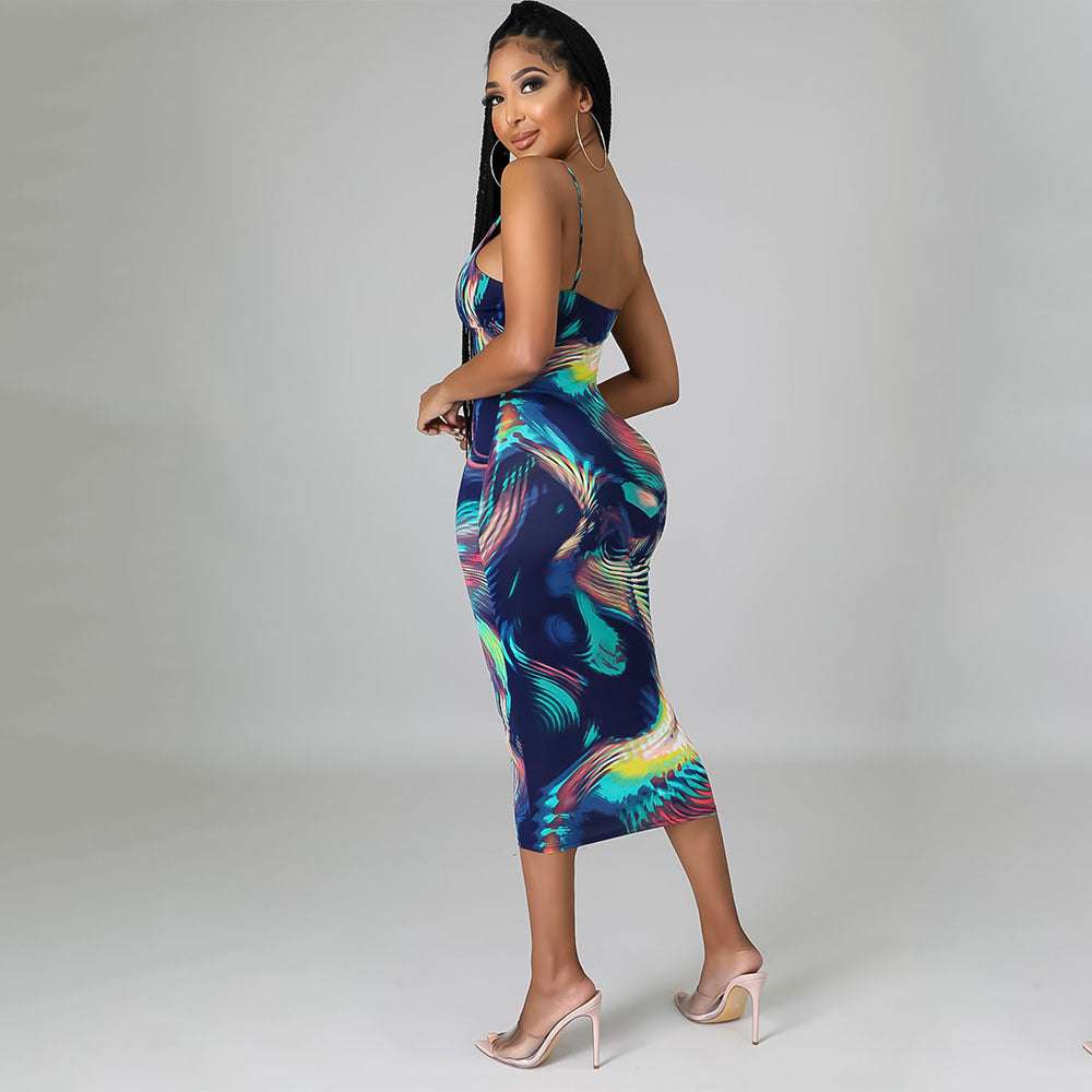 Mode Sexy Digitale Print Jarreteljurk Nexora Store