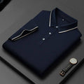 Licht zakelijk zijden heren T-shirt met korte mouwen Nexora Store