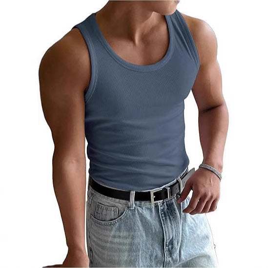Heren workout fitness T-shirt met ronde hals Nexora Store