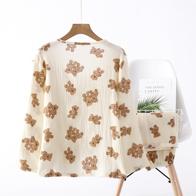 Strikbeerpak Zomerhuis Korte mouwen Broek Pyjama Nexora Store