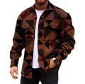 3D Digitaal Printen Jas Herfst Mode Casual Heren Jassen Overhemd Nexora Store