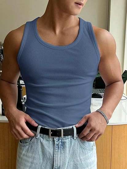 Heren workout fitness T-shirt met ronde hals Nexora Store