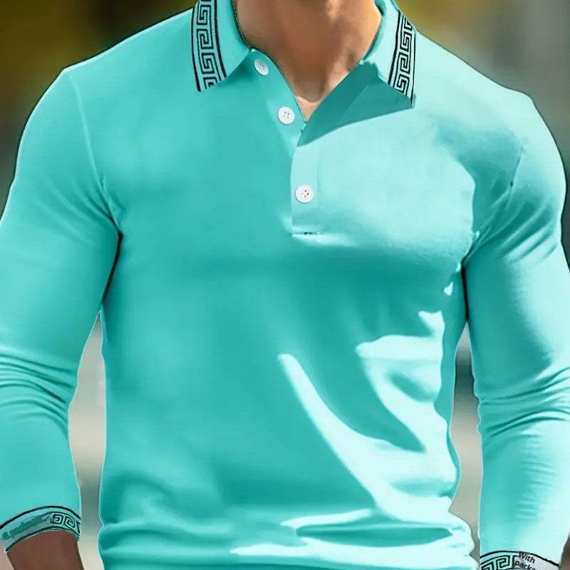 Design Button Lange Mouw Retro Losse Top Nexora Store