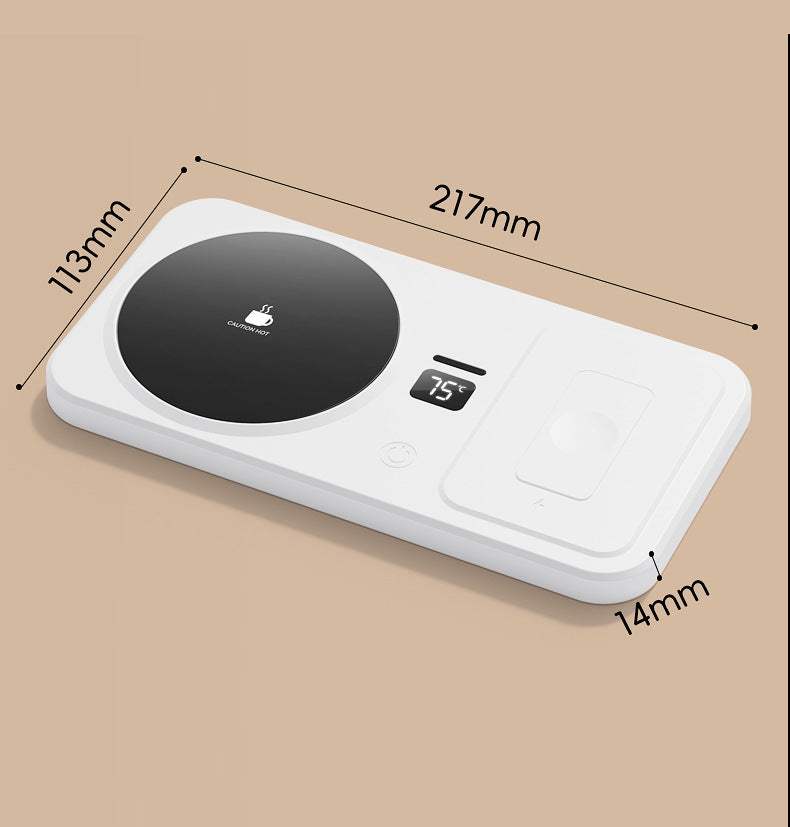 Multifunctional Home Smart Thermal Cup Pad Wireless Charging Heating Base Nexora Store