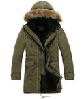 Heren warme overjas winterjas parka katoenen jassen Nexora Store