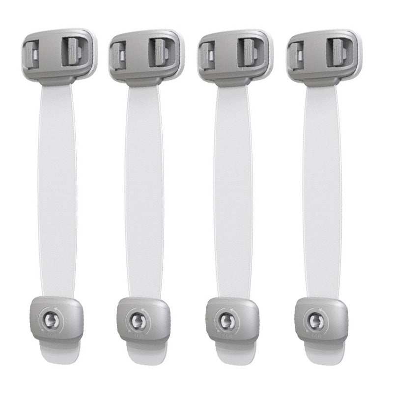Veiligheidsslot voor baby's, anti-clip handdeur, kastsloten voor koelkast, ladekast, veilig slot voor kinderen, geen gereedschap of boren, kindveilige kastbeveiliging, ladedeursloten voor kastdeuren Ritchy's Shop