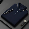 Licht zakelijk zijden heren T-shirt met korte mouwen Nexora Store