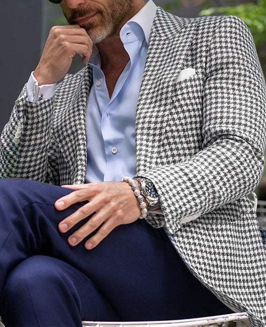 Herenpakjas met twee knopen en grote zakken Nexora Store