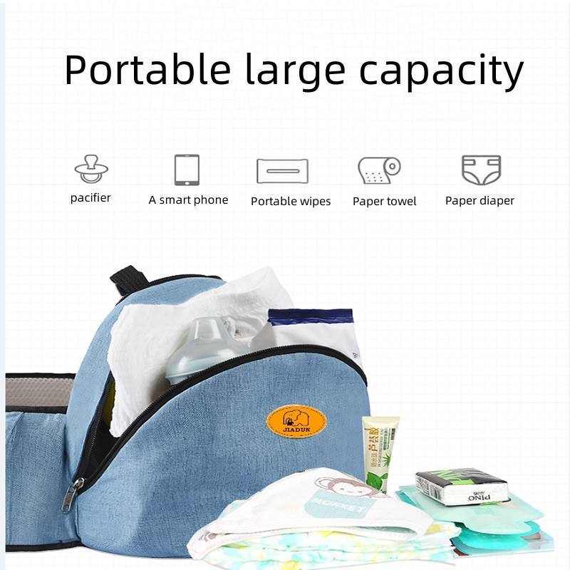 Baby heupstoel drager Baby heupstoel voor kind, peuter met verstelbare riem, gesp, zachte binnenkant, grote opbergruimte, ergonomische baby drager, baby, kind, baby heupstoel sling Ritchy's Shop