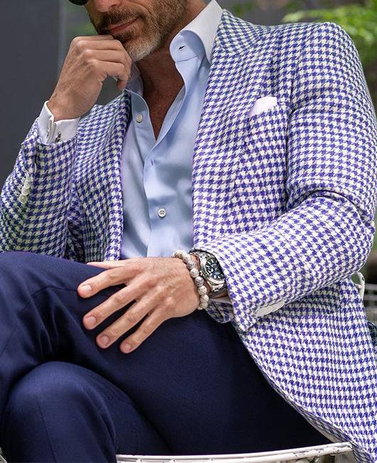 Herenpakjas met twee knopen en grote zakken Nexora Store