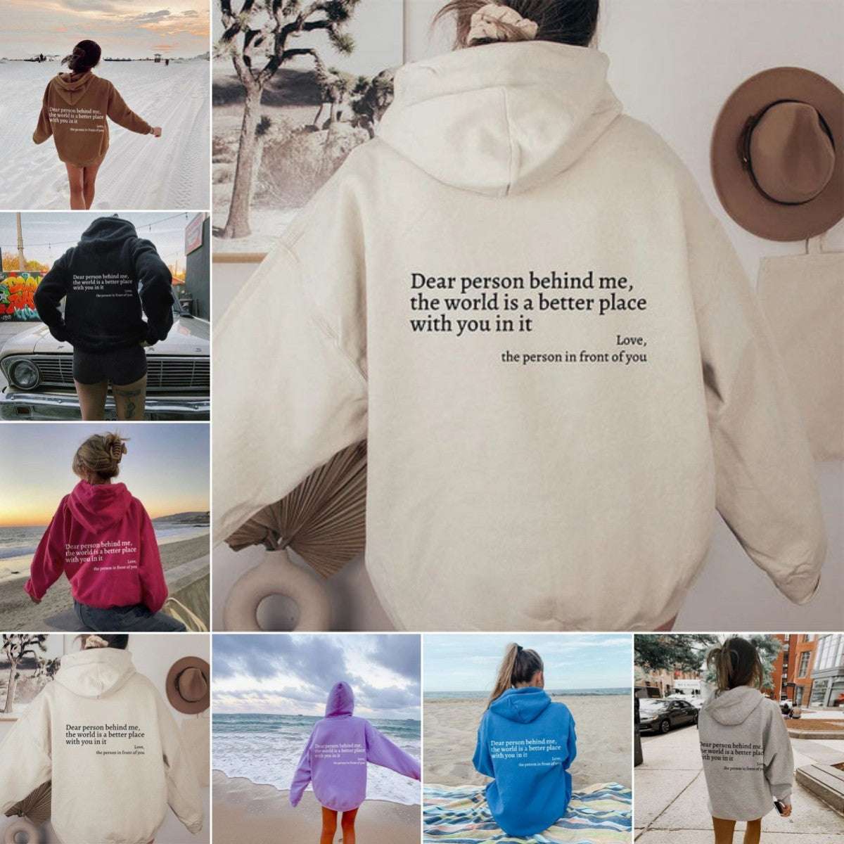 dames hoodie met pluche letters en kangoeroezak in verschillende kleuren met bedrukt liefdestekstontwerp unisex trendy pullover capuchon lange mouwen polyester