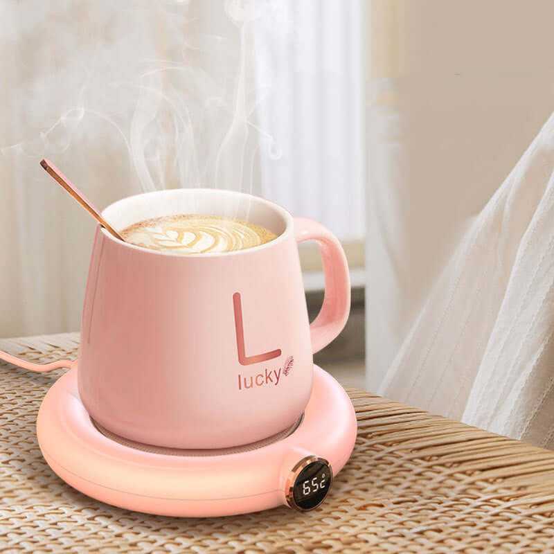 Koffiemokverwarmer Warme onderzetter Slimme verwarmende beker Thermische isolatie Constante temperatuur onderzetter Verwarmingsmat Desktop Nexora Store