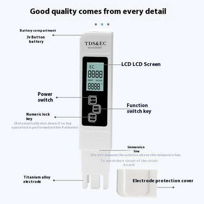 Three-in-one Drinking Tap Water High-precision Water Purifier Nexora Store