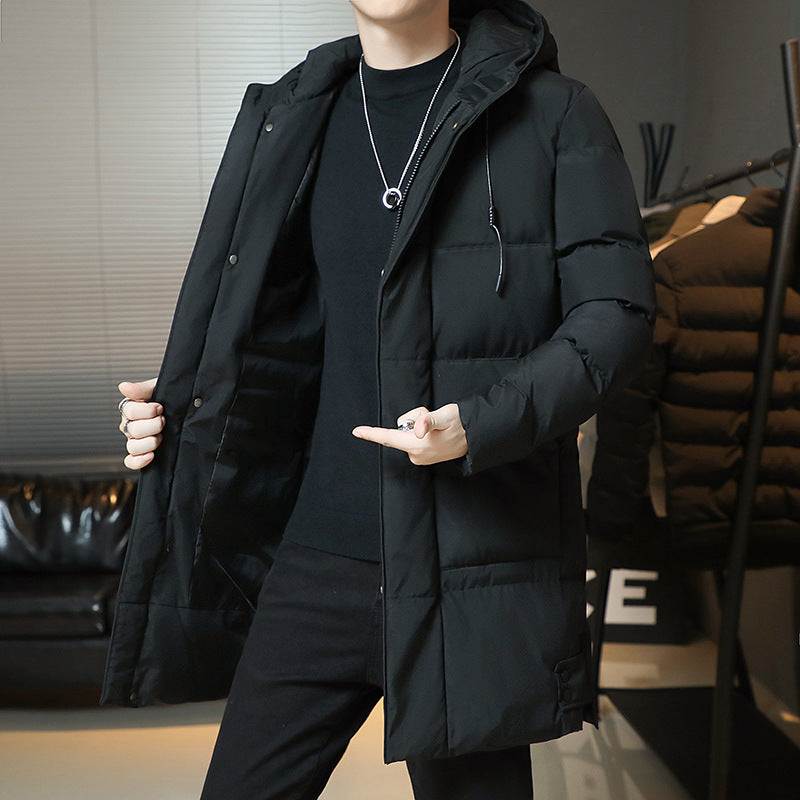 Men's Winter Leisure Warm Hooded Plus Size Men's Cotton Clothing Nexora Store