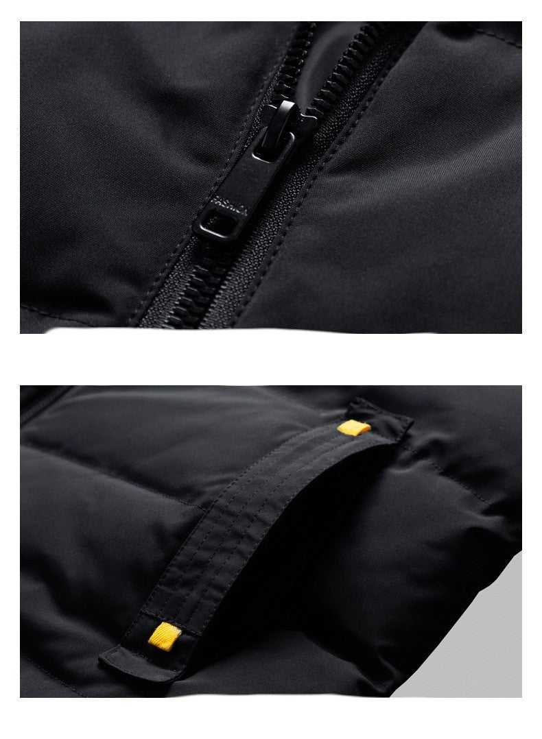Heren herfst-winterjas jeugd slim fit Nexora Store
