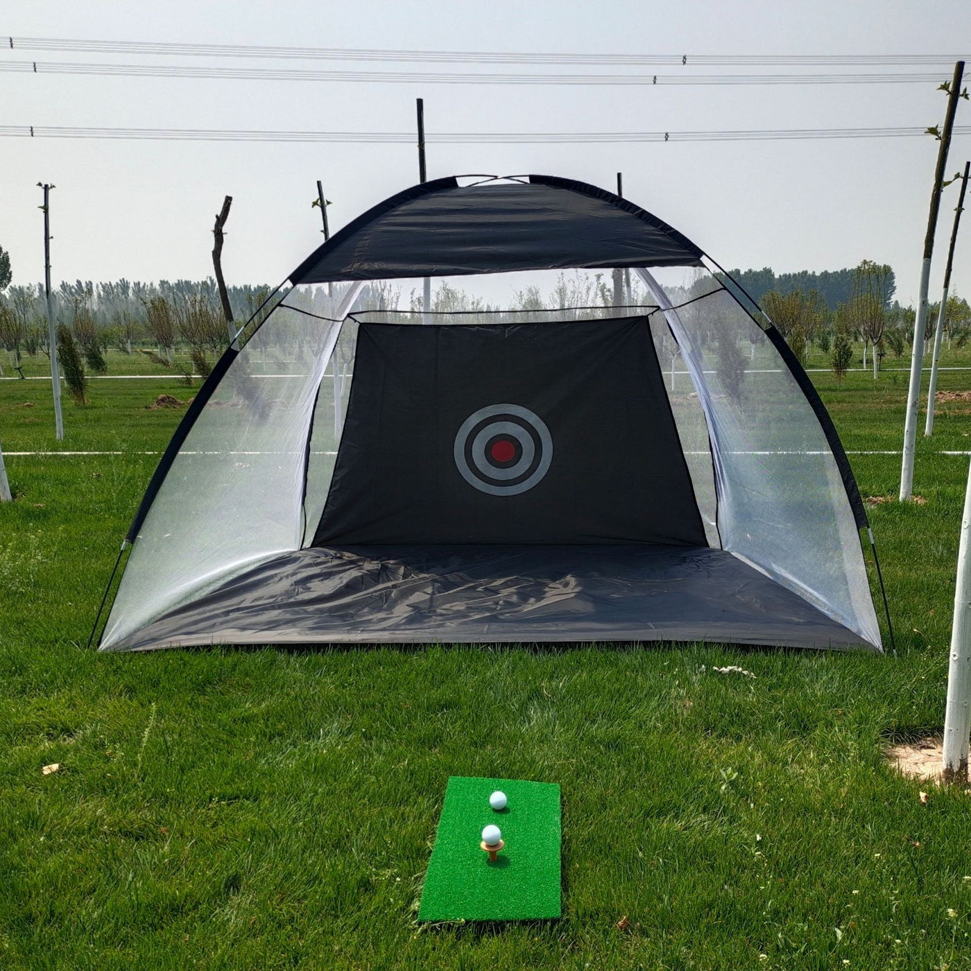 Golf oefennet tent Golf slagkooi tuin grasland oefentent golf trainingsuitrusting gaas buiten Ritchy's Shop