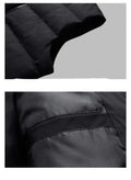 Heren herfst-winterjas jeugd slim fit Nexora Store
