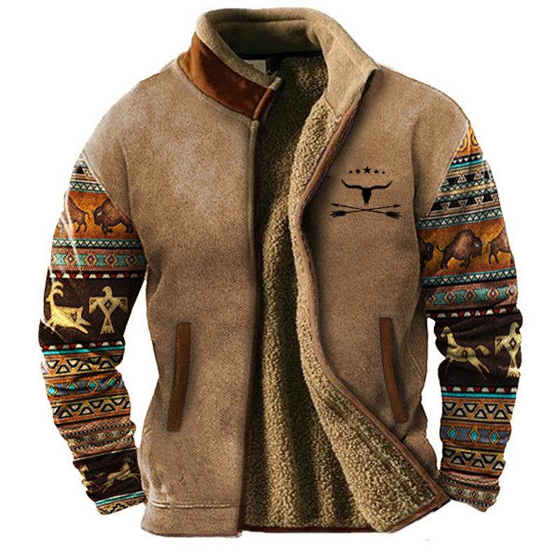 Mode Casual Heren Fleece Jas Ritchy's Shop