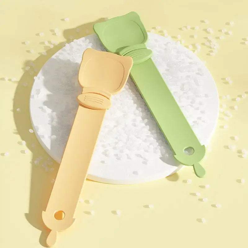 Kattenstripvoeder, kattenstrip Happy Spoon, kattenlepel voor nat voer, draagbare kattenvoerlepel, herbruikbare kattenstriplepel, likbare voerlepel voor huisdieren, accessoires voor kattenvoer, kattenstripknijplepel Nexora Store