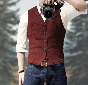 Suit Vest Best Man Wedding Nexora Store
