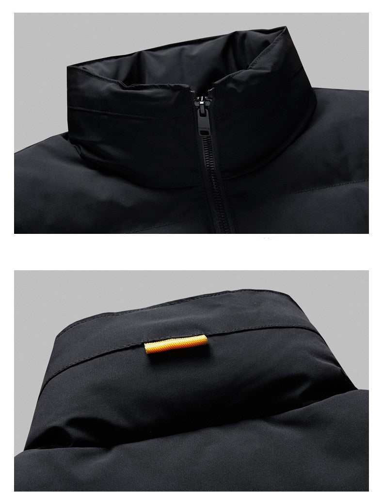 Heren herfst-winterjas jeugd slim fit Nexora Store