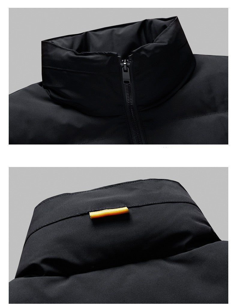 Heren herfst-winterjas jeugd slim fit Nexora Store