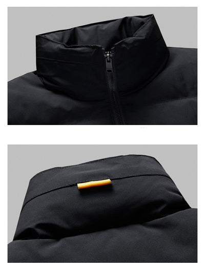 Heren herfst-winterjas jeugd slim fit Nexora Store