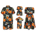 Een gezin van 4 vakantie reizen familie Hawaii ouder-kind pak Nexora Store