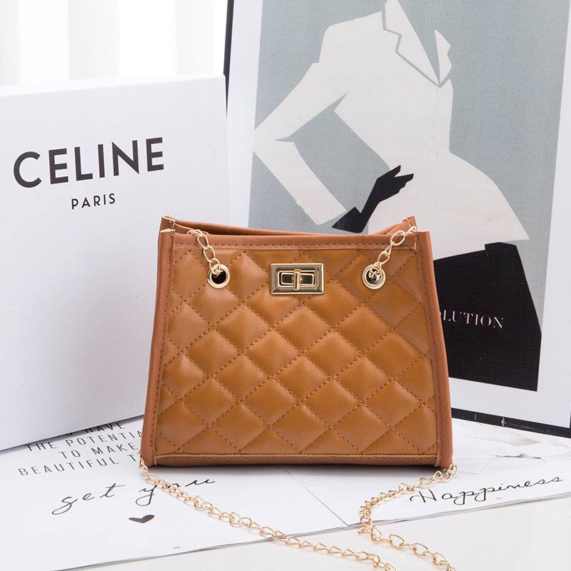 Mini Chain Shoulder Bags Rhombus Sewing Small Square Bags For Women Nexora Store